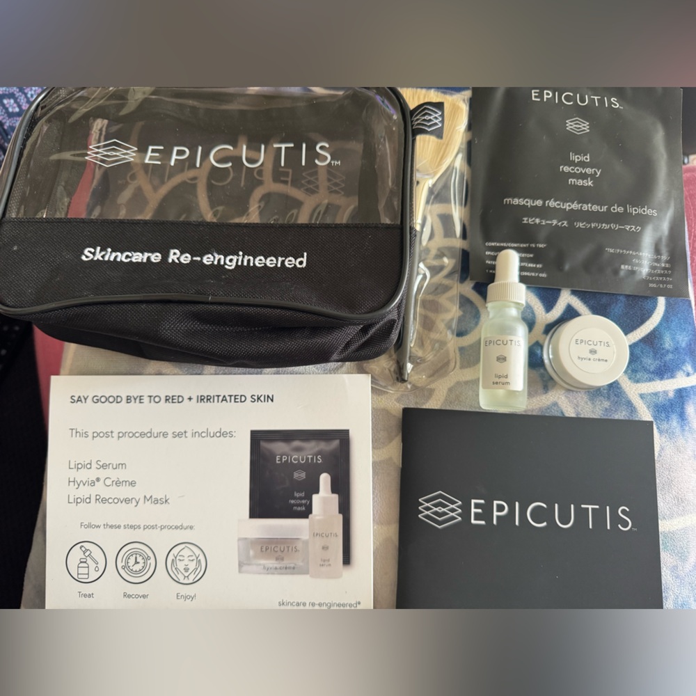 Epicutis skin recovery travel set